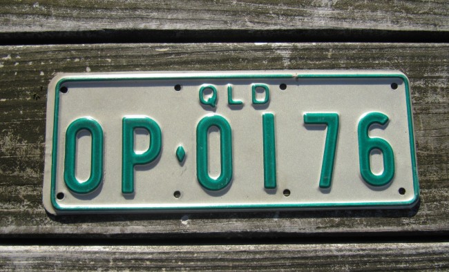 Australian License Plates For Sale